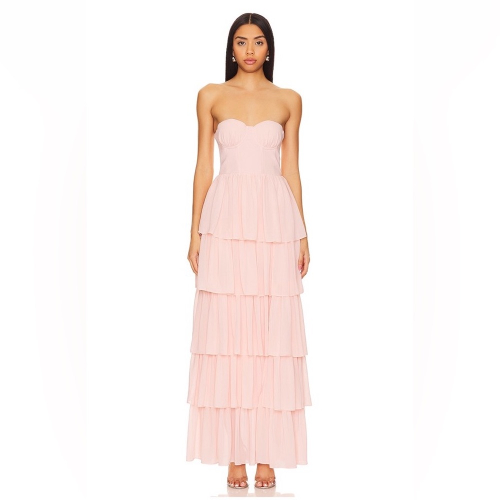 Hattie Gown in Baby Pink Size M worn a few times & dry cleaned